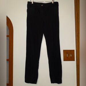 Ann Taylor Men's Elegant Black Dress Pants